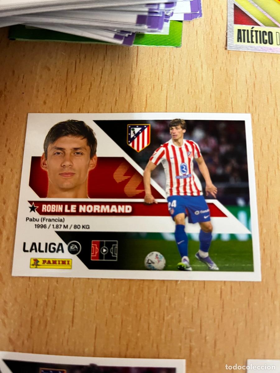 Cromos de f&uacute;tbol: LIGA ESTE 2026 2027 26 27 PANINI N&ordm; 8 A 8A LE NORMAND ATLETICO MADRID