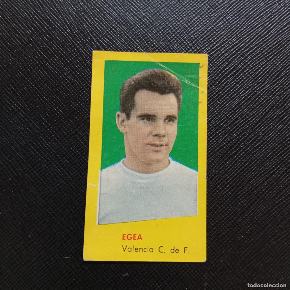Football Stickers: EGEA VALENCIA BRUGUERA 1960 1961 CROMO FUTBOL 60 61 LIGA - DESPEGADO - A42 PG21