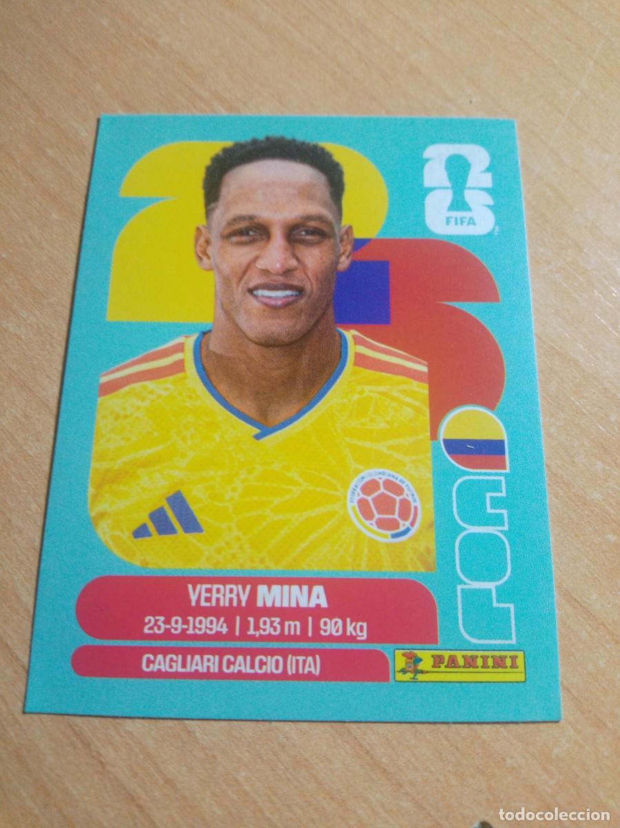 Cromos de f&uacute;tbol: COL 5 YEREMY MINA COLOMBIA MUNDIAL FIFA WORLD CUP 2026 26 PANINI STICKERS NUEVO