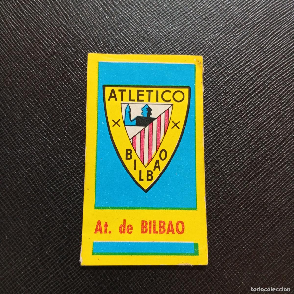 Cromos de f&uacute;tbol: ESCUDO BILBAO BRUGUERA 1960 1961 CROMO FUTBOL 60 61 LIGA - DESPEGADO - A42 PG25