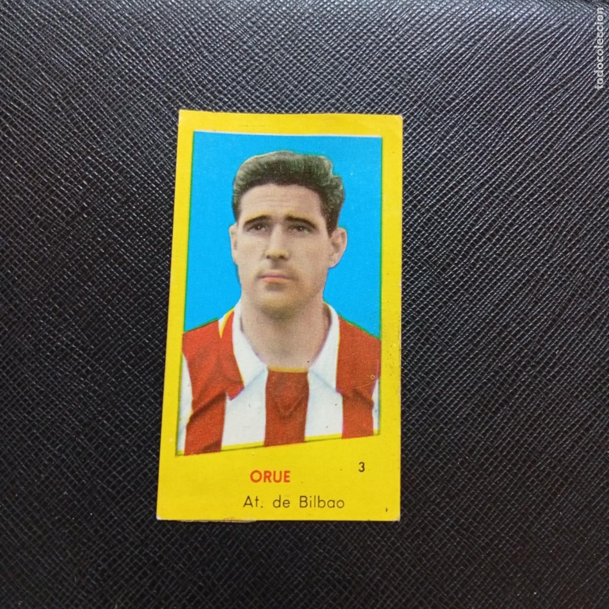Cromos de f&uacute;tbol: 3 ORUE BILBAO BRUGUERA 1960 1961 CROMO FUTBOL 60 61 LIGA - DESPEGADO - A42 PG29