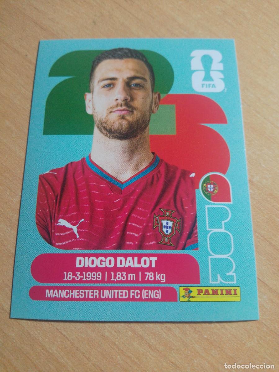 Cromos de f&uacute;tbol: DIOGO DALOT PORTUGAL POR 6 MUNDIAL FIFA WORLD CUP 2026 26 PANINI STICKERS NUEVO