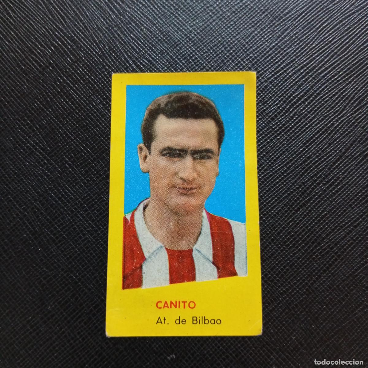 Cromos de f&uacute;tbol: CANITO BILBAO BRUGUERA 1960 1961 CROMO FUTBOL 60 61 LIGA - DESPEGADO - A42 PG32