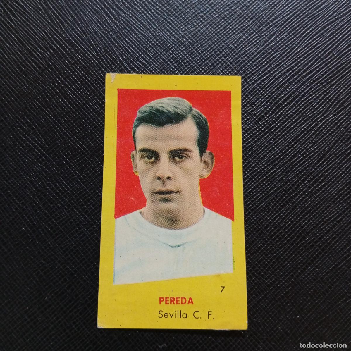 Fu&szlig;ball-Sticker: 7 PEREDA SEVILLA BRUGUERA 1960 1961 CROMO FUTBOL 60 61 LIGA - DESPEGADO - A42 PG33