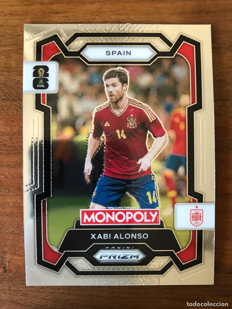 Figurine di Calcio: XABI ALONSO - ESPA&Ntilde;A - PANINI MONOPOLY PRIZM WORLD CUP - 2026 26
