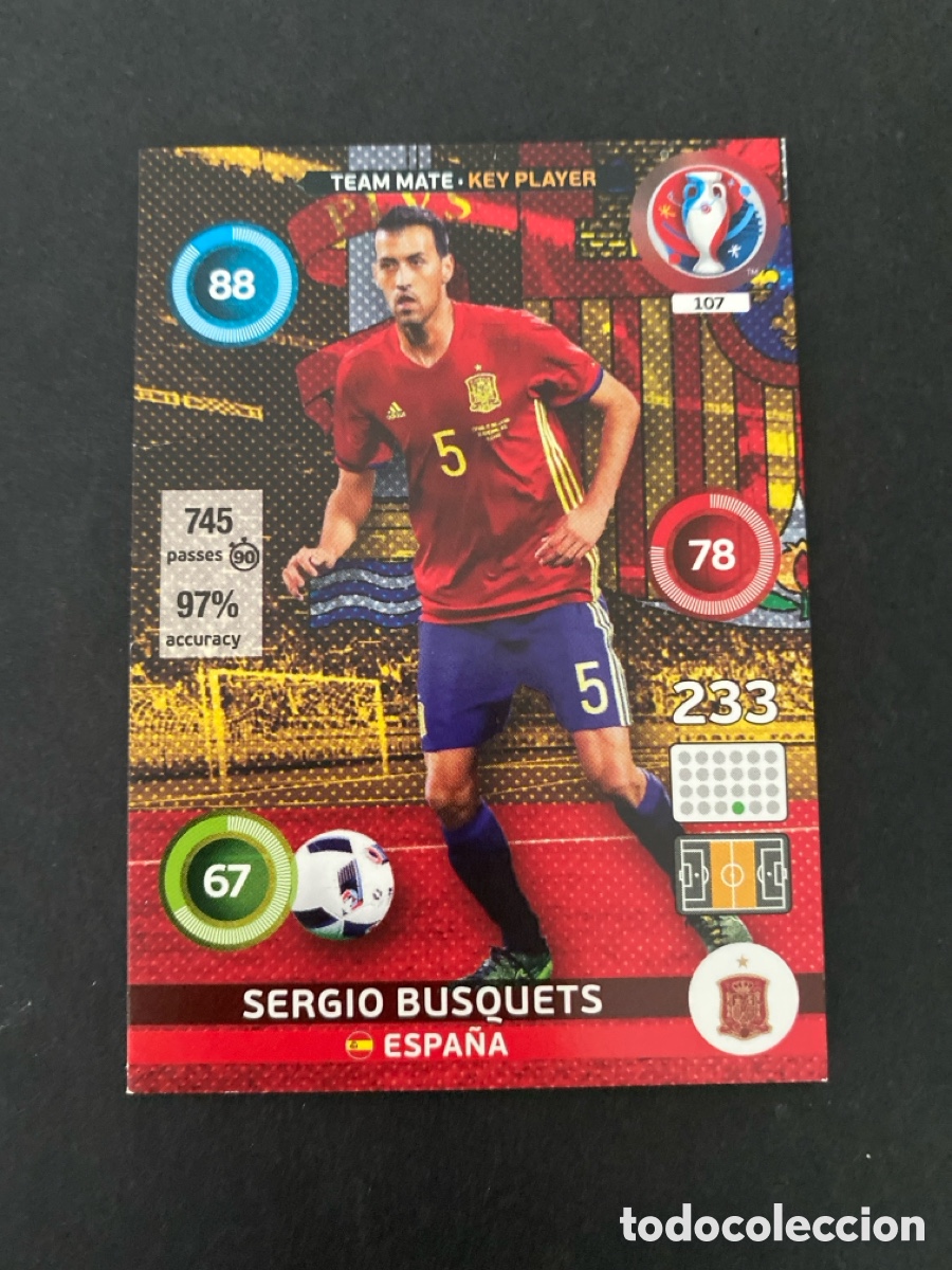 Figurine di Calcio: Cromo Adrenalyn UEFA Euro 2016 N* 107