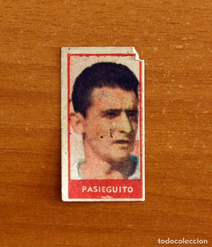 Cromos de f&uacute;tbol: Valencia - Pasieguito - Hojas de afeitar Palmera 1949-1950, 49-50 - Nunca pegado