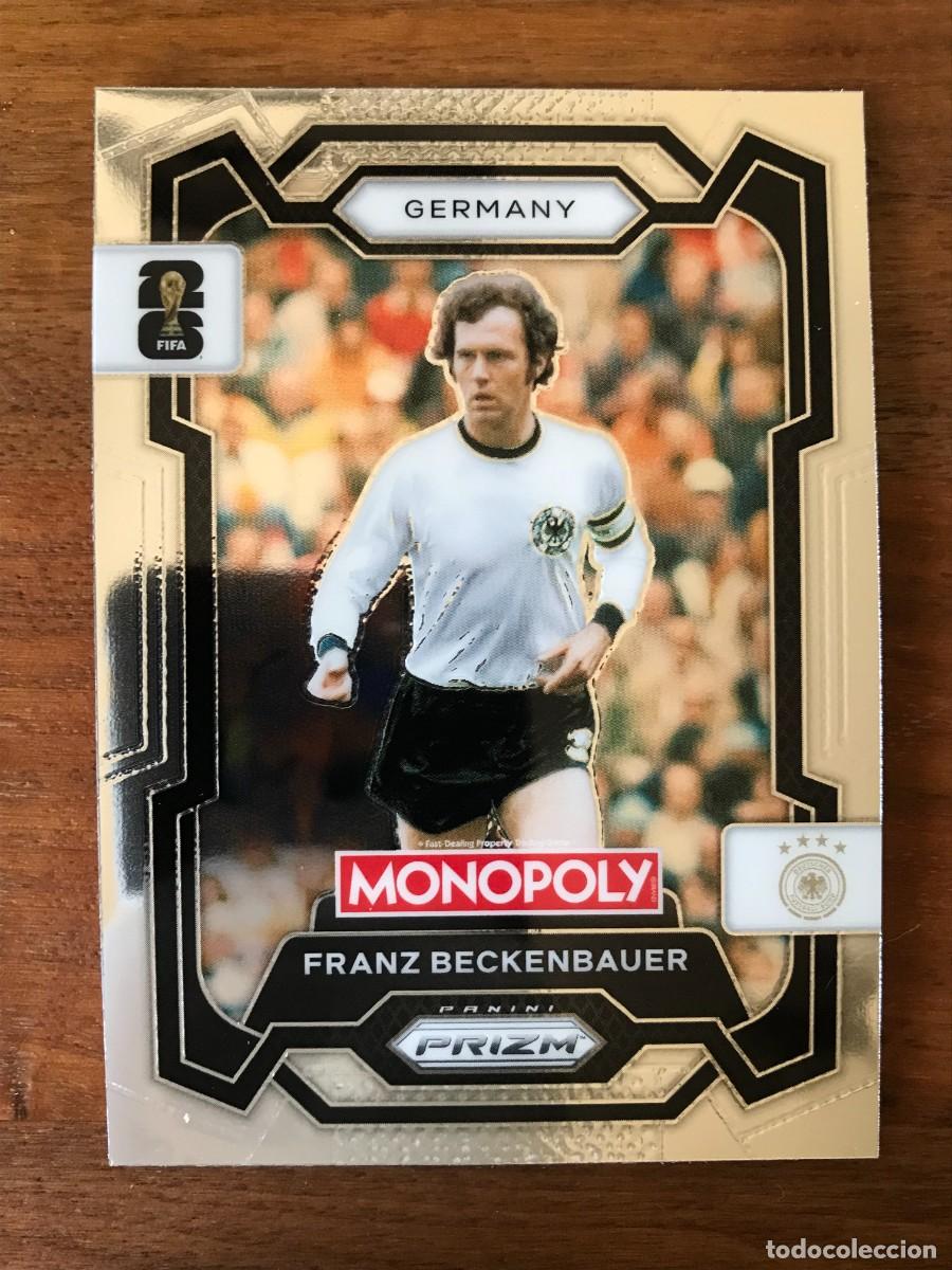 Cromos de f&uacute;tbol: FRANZ BECKENBAUER - ALEMANIA - PANINI MONOPOLY PRIZM WORLD CUP - 2026 26