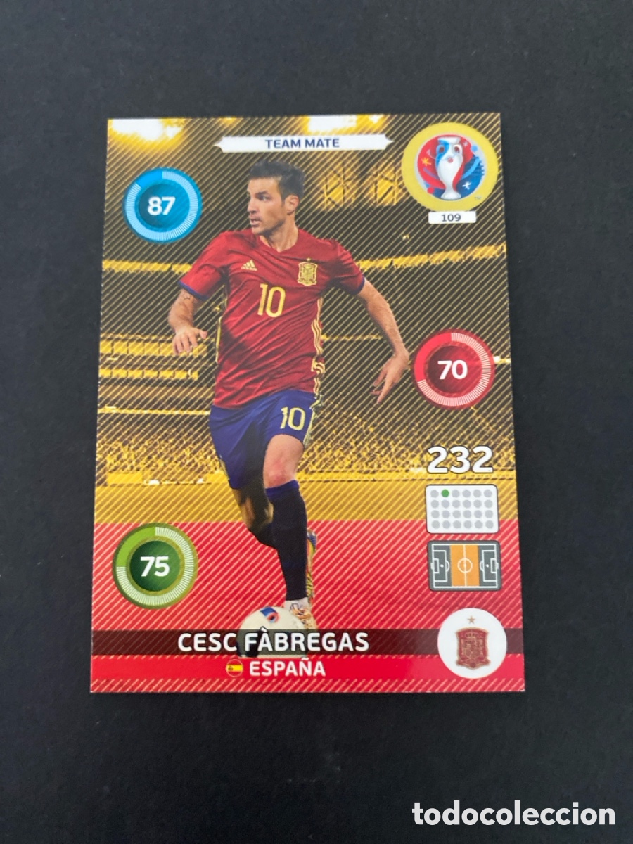 Cromos de f&uacute;tbol: Cromo Adrenalyn UEFA Euro 2016 N* 109