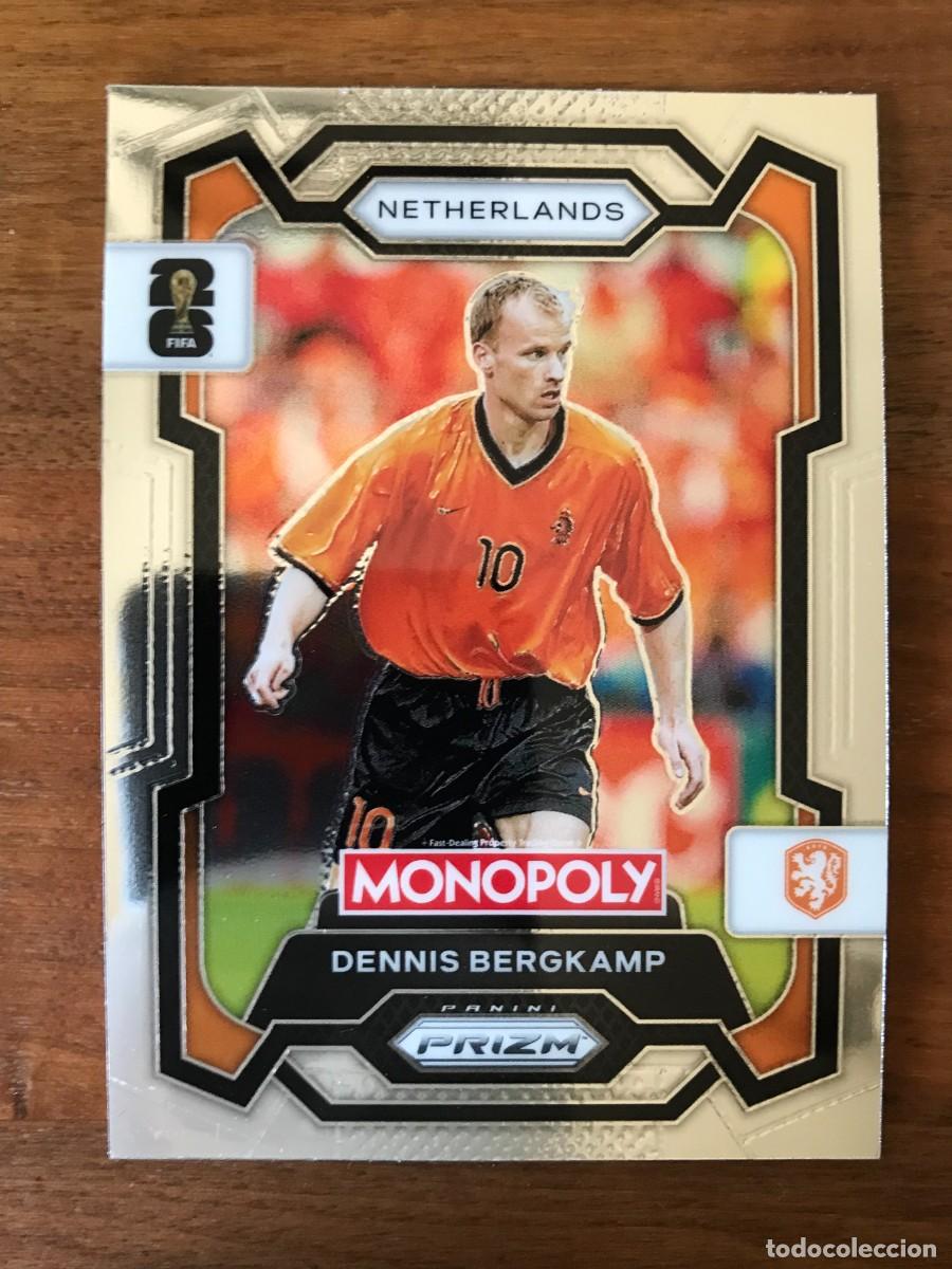 Cromos de f&uacute;tbol: DENNIS BERGKAMP - HOLANDA PAISES BAJOS - PANINI MONOPOLY PRIZM WORLD CUP - 2026 26