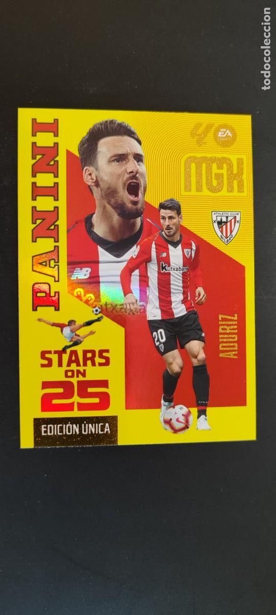 Fu&szlig;ball-Sticker: MEGACRACKS 26/27 CARD STARS ON 25 ADURIZ ATHLETIC CLUB # 433 PANINI