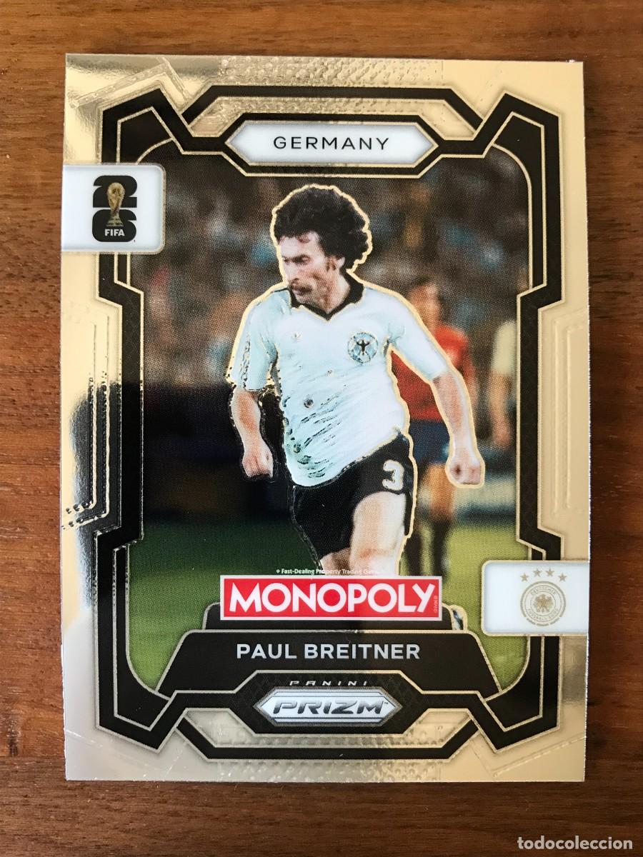 Cromos de f&uacute;tbol: PAUL BREITNER - ALEMANIA - PANINI MONOPOLY PRIZM WORLD CUP - 2026 26