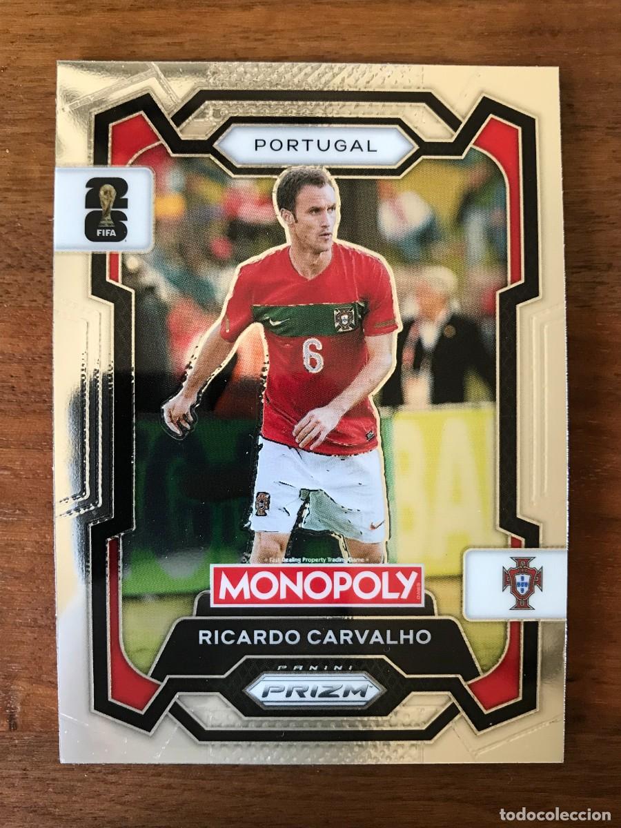 Figurine di Calcio: RICARDO CARVALHO - PORTUGAL - PANINI MONOPOLY PRIZM WORLD CUP - 2026 26