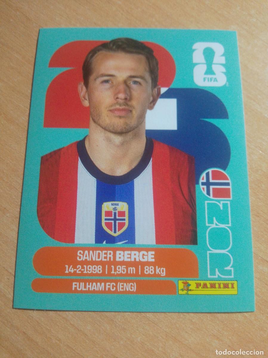 Figurine di Calcio: BERGE NORUEGA NOR 11 MUNDIAL FIFA WORLD CUP 2026 26 PANINI STICKERS NUEVO