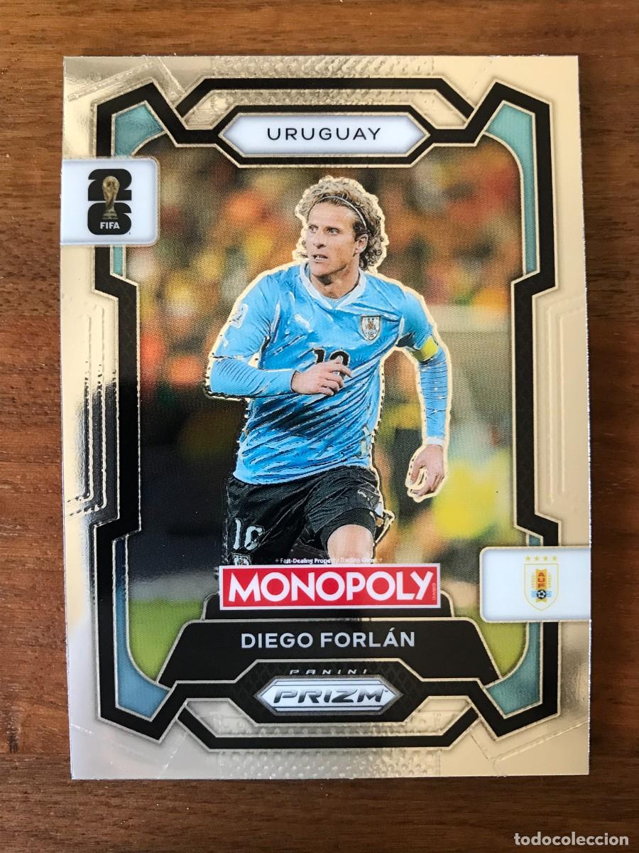 Cromos de f&uacute;tbol: DIEGO FORLAN - URUGUAY - PANINI MONOPOLY PRIZM WORLD CUP - 2026 26