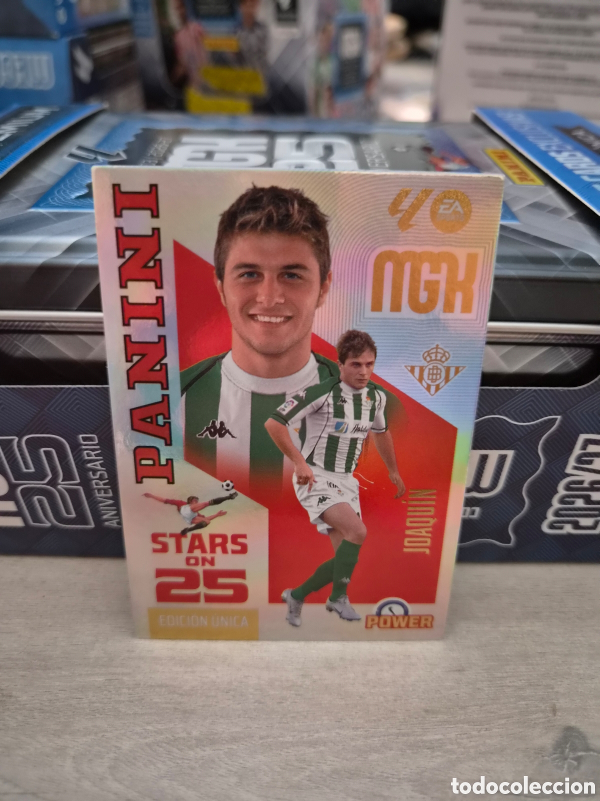 Cromos de f&uacute;tbol: P431 Stars On 25 Power Joaquin Megacracks 26/27