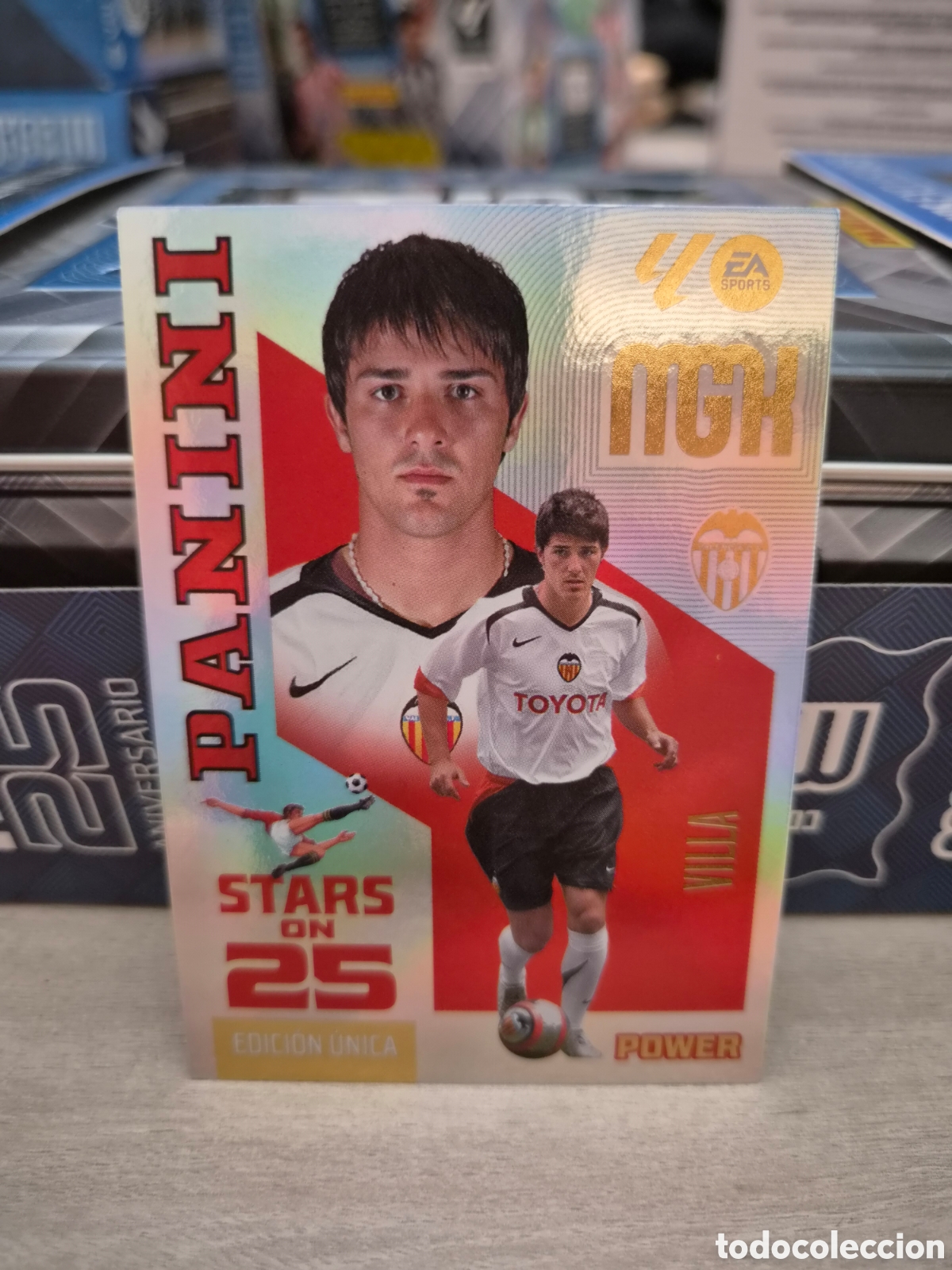 Cromos de f&uacute;tbol: P435 Stars On 25 Power Villa Megacracks 26/27