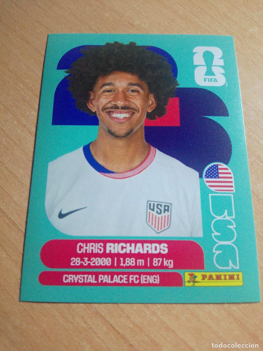 Fu&szlig;ball-Sticker: RICHARDS USA 3 FIFA MUNDIAL 2026 WORLD CUP NUEVO PANINNI