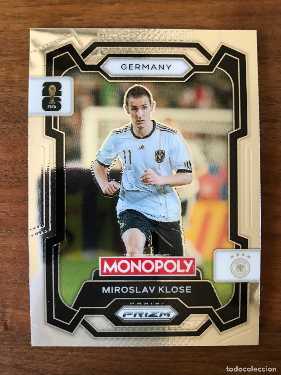 Fu&szlig;ball-Sticker: MIROSLAV KLOSE - ALEMANIA - PANINI MONOPOLY PRIZM WORLD CUP - 2026 26