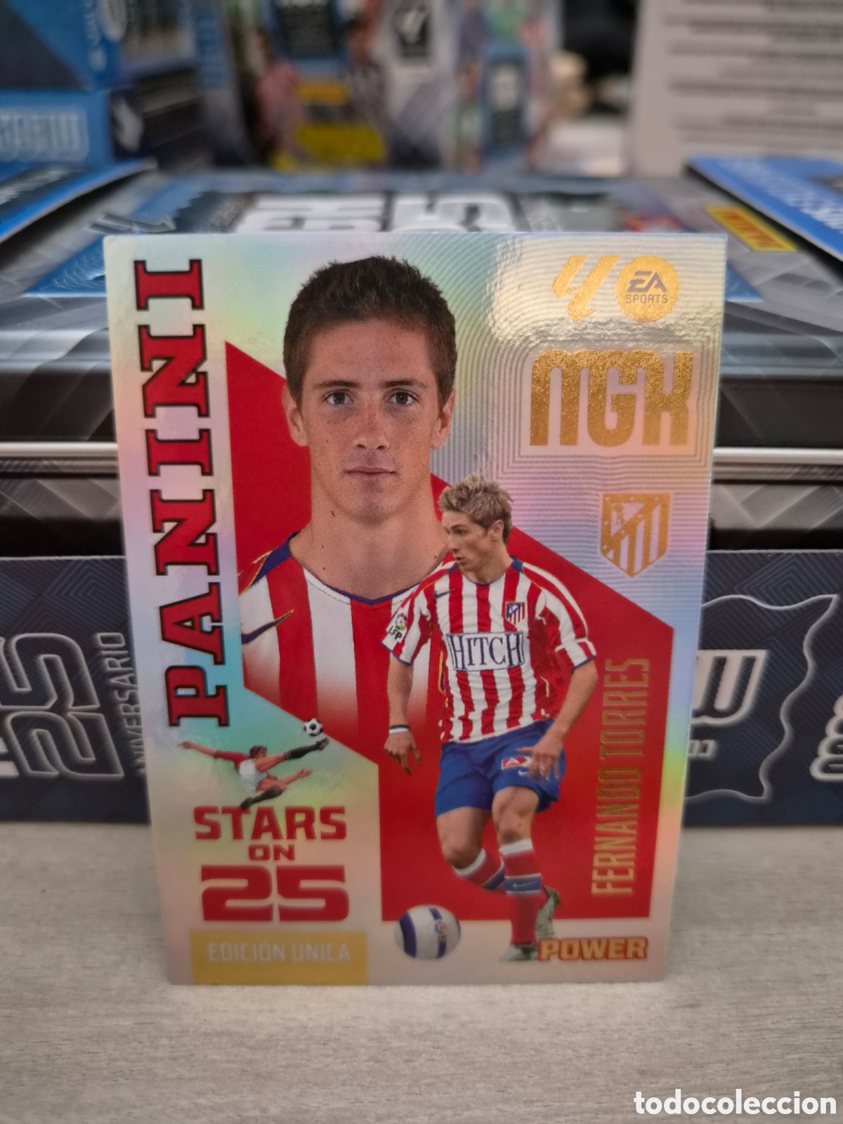 Fu&szlig;ball-Sticker: P432 Stars On 25 Power Fernando Torres Megacracks 26/27