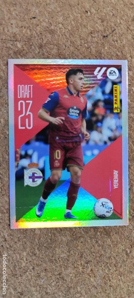 Cromos de Futebol: LIGA ESTE 26/27 STICKER DRAFT23 YEREMAY DEPORTIVO # 23 PANINI