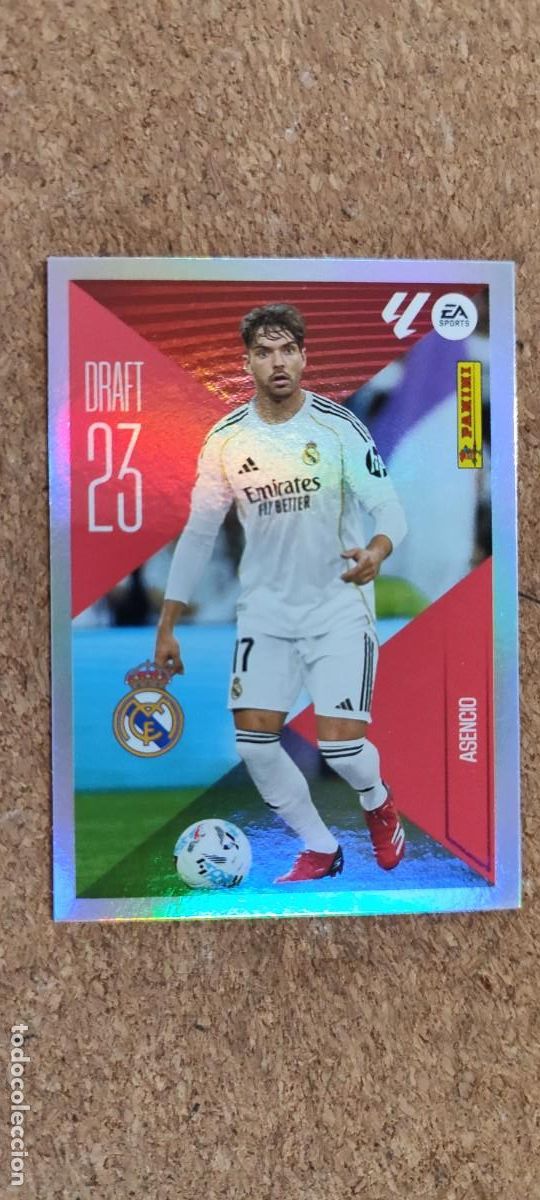 Cromos de Futebol: LIGA ESTE 26/27 STICKER DRAFT23 ASENCIO REAL MADRID # 1 PANINI