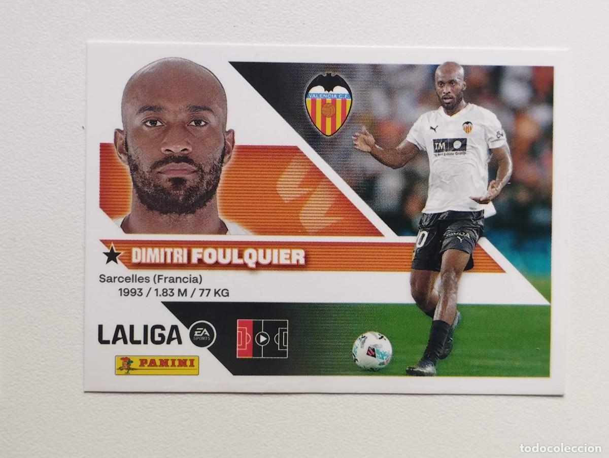 Fu&szlig;ball-Sticker: CROMO STICKER COLECCIONES ESTE PANINI LIGA 2026 2027 26 27 FOULQUIER 5 VALENCIA