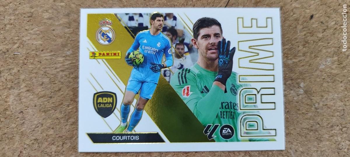 Cromos de Futebol: LIGA ESTE 26/27 STICKER PRIME COURTOIS REAL MADRID # 3 PANINI