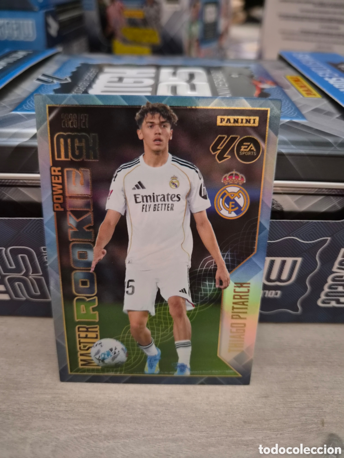 Football Stickers: P419 Master Rookie Power Thiago Pitarch Megacracks 26/27