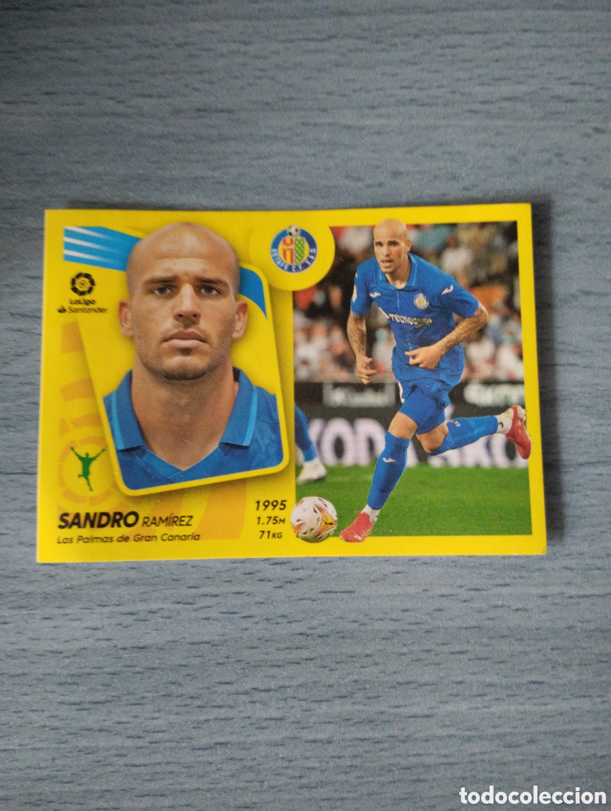 Football Stickers: Cromo ediciones este liga 21 22 coloca 18 bis Sandro Getafe sin pegar