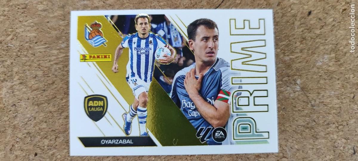 Cromos de Futebol: LIGA ESTE 26/27 STICKER PRIME OYARZABAL REAL SOCIEDAD # 11 PANINI