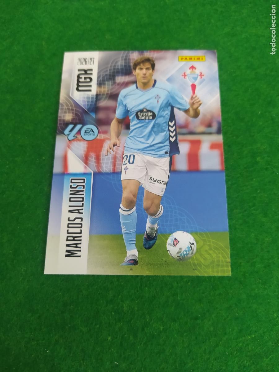 Football Stickers: MEGACRACKS 2026 2027 MGK 26 27 NUEVO - CELTA DE VIGO N&ordm; 116 MARCOS ALONSO
