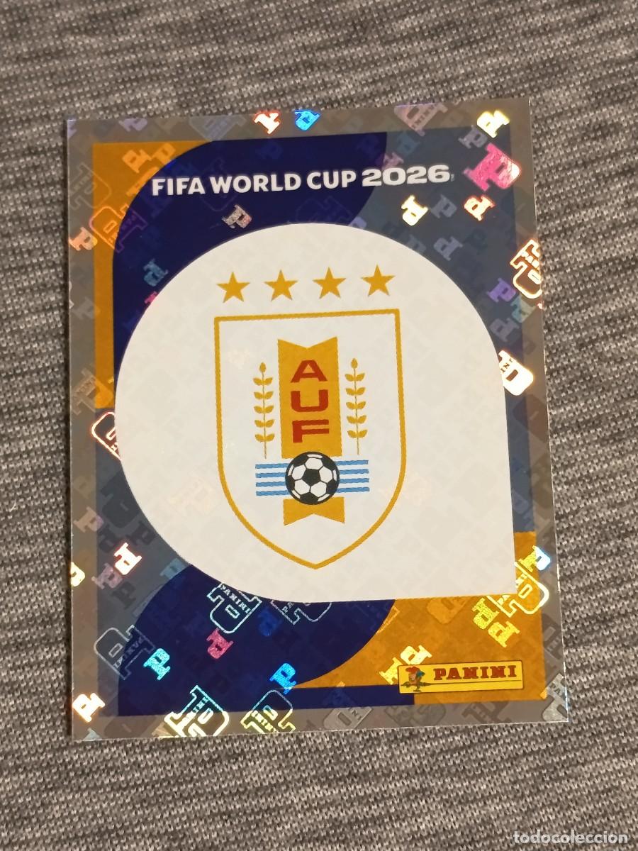 Football Stickers: ESCUDO URUGUAY URU 1 STICKER MUNDIAL 2026 PANINI FIFA WORLD CUP NUEVO
