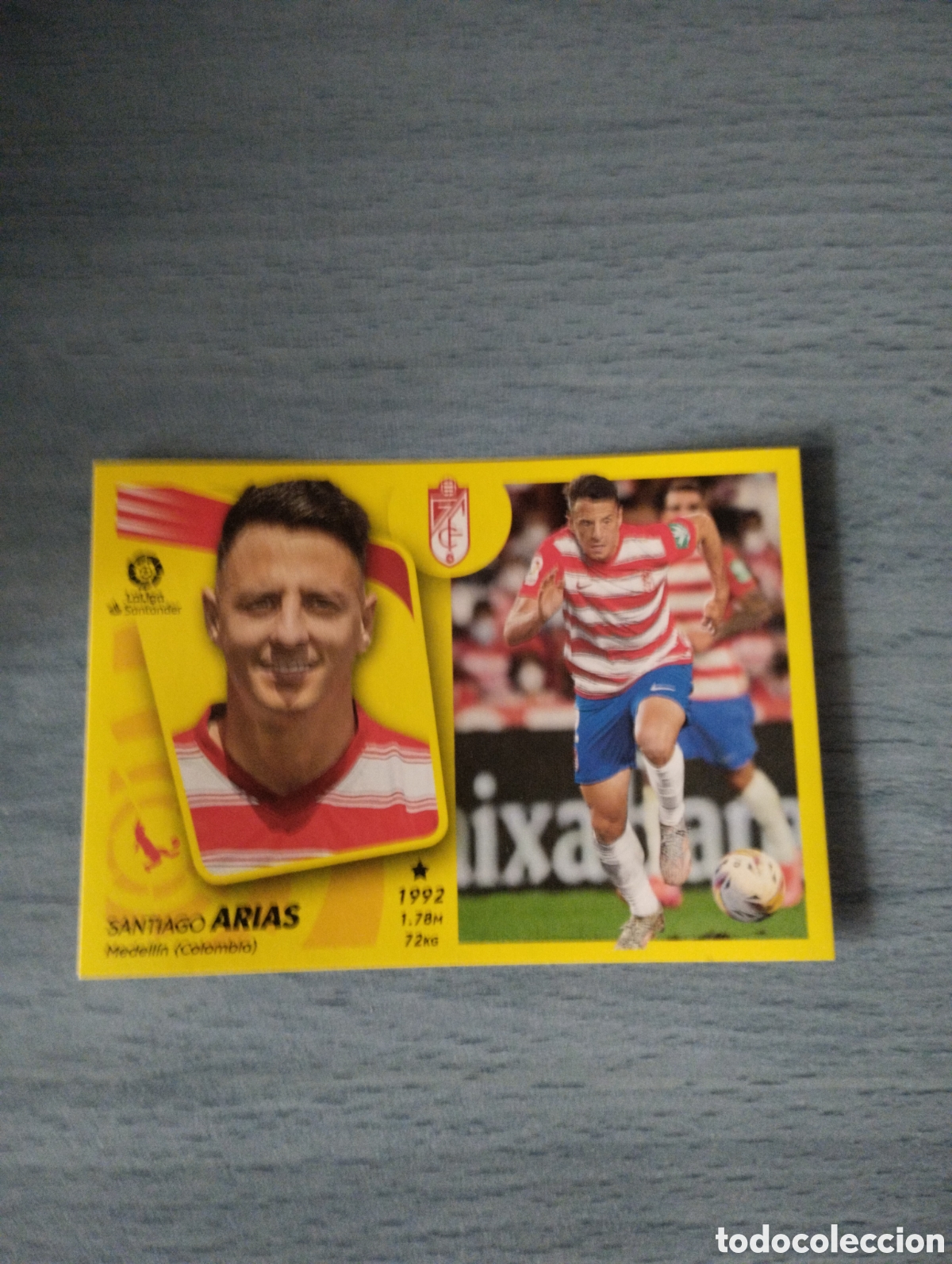 Football Stickers: Cromo ediciones este liga 21 22 coloca 7 bis arias granada sin pegar