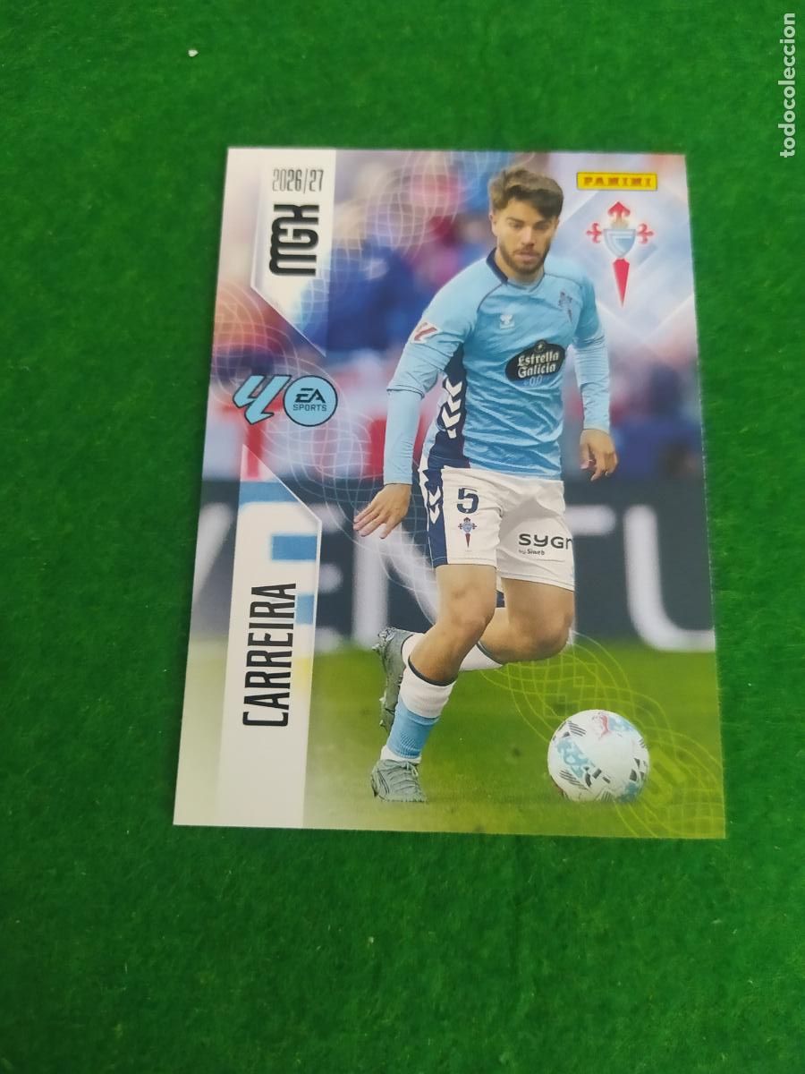 Cartes &agrave; collectionner de Football: MEGACRACKS 2026 2027 MGK 26 27 NUEVO - CELTA DE VIGO N&ordm; 117 CARREIRA