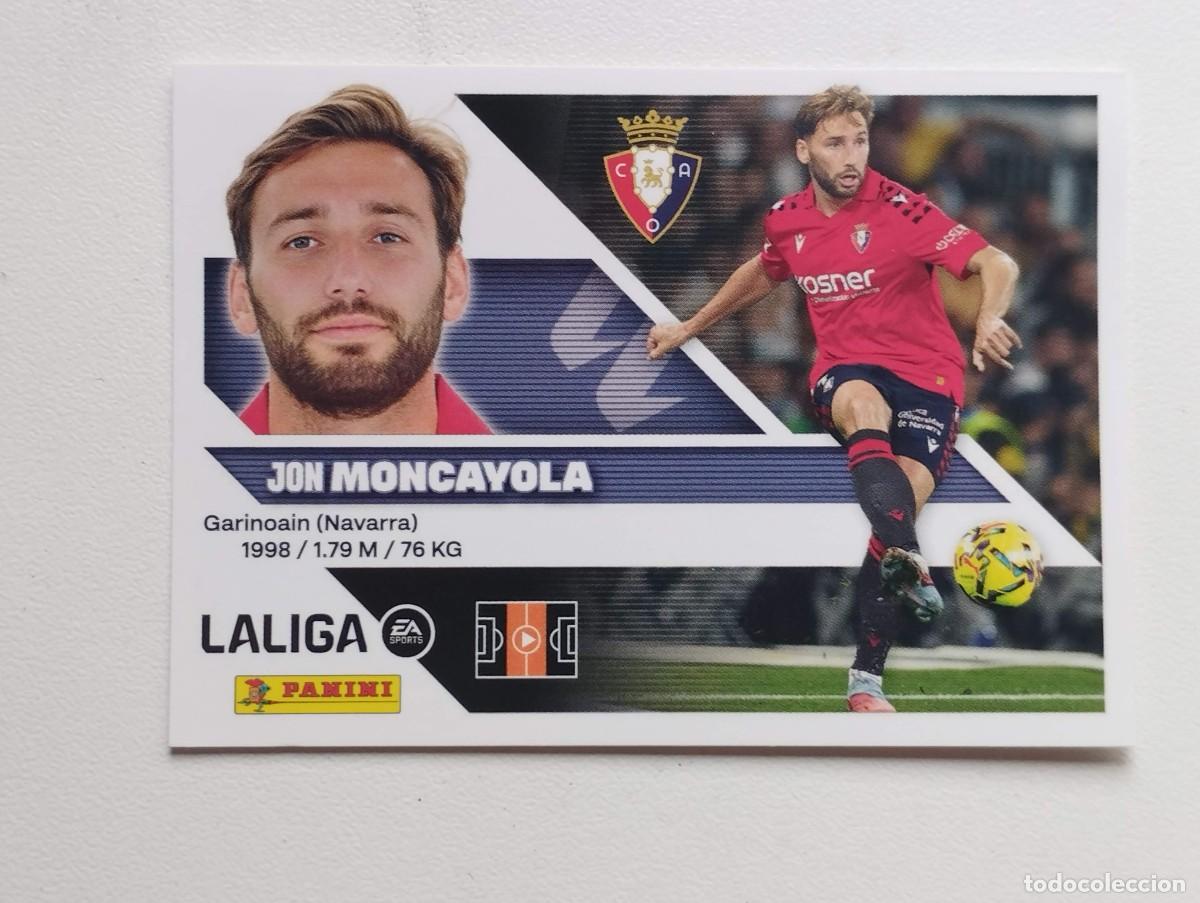 Figurine di Calcio: CROMO STICKER COLECCIONES ESTE PANINI LIGA 2026 2027 26 27 JON MONCAYOLA 12 OSASUNA