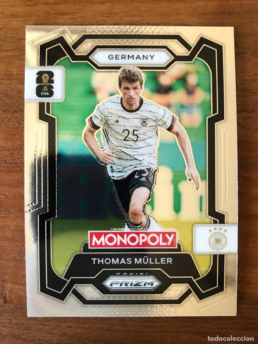Cromos de f&uacute;tbol: THOMAS MULLER - ALEMANIA - PANINI MONOPOLY PRIZM WORLD CUP - 2026 26
