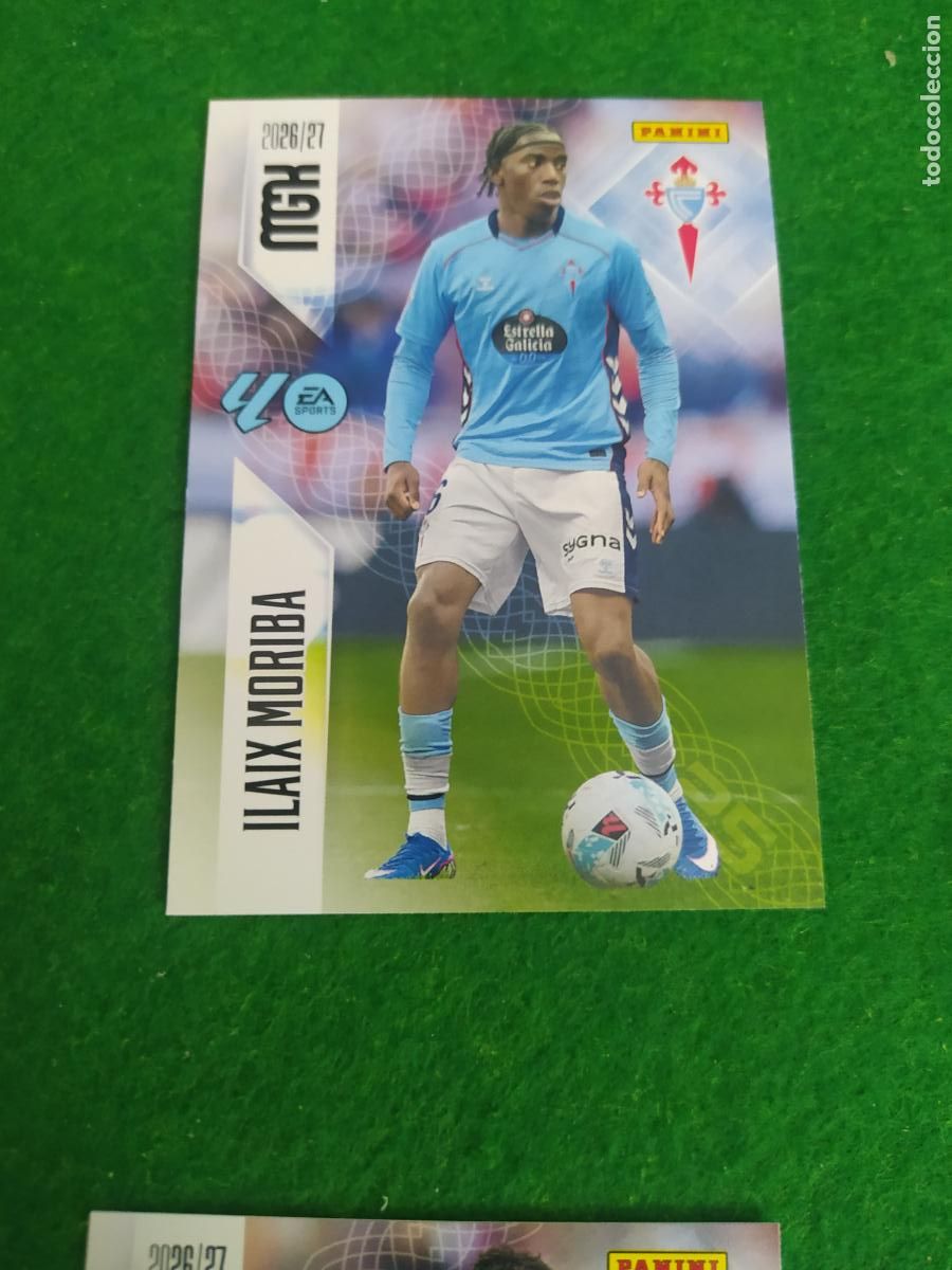 Cromos de f&uacute;tbol: MEGACRACKS 2026 2027 MGK 26 27 NUEVO - CELTA DE VIGO N&ordm; 118 ILAIX MORIBA