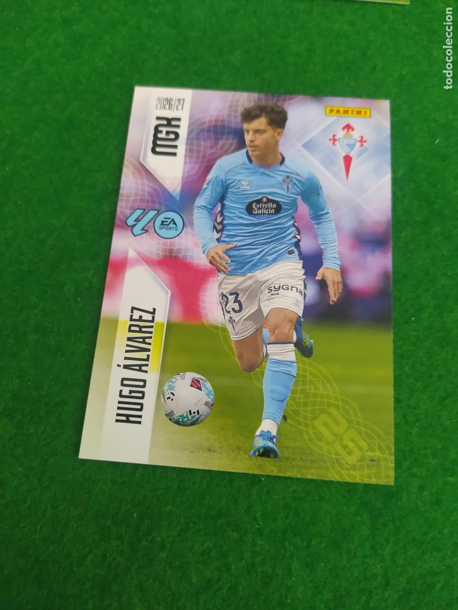 Cromos de f&uacute;tbol: MEGACRACKS 2026 2027 MGK 26 27 NUEVO - CELTA DE VIGO N&ordm; 120 HUGO ALVAREZ