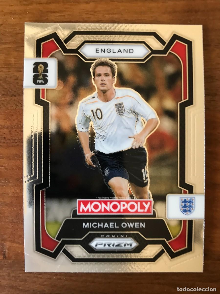 Cromos de f&uacute;tbol: MICHAEL OWEN - INGLATERRA - PANINI MONOPOLY PRIZM WORLD CUP - 2026 26