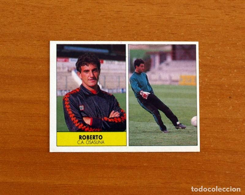 Cromos de f&uacute;tbol: Osasuna - Roberto - Ediciones Festival 1987-1988, 87-88 - Nunca pegado