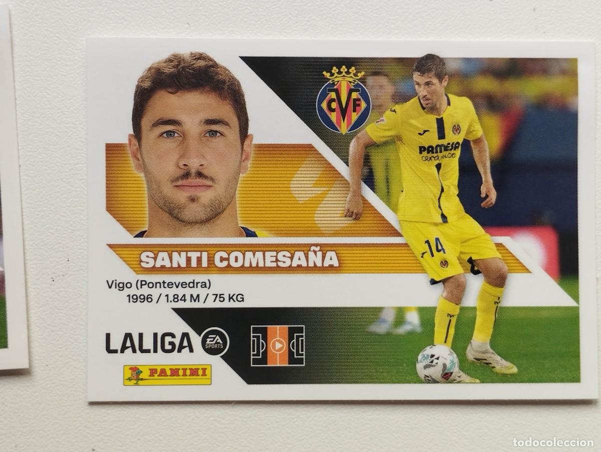 Cromos de f&uacute;tbol: CROMO STICKER COLECCIONES ESTE PANINI LIGA 2026 2027 26 27 SANTI COMESA&Ntilde;A 12 VILLARREAL