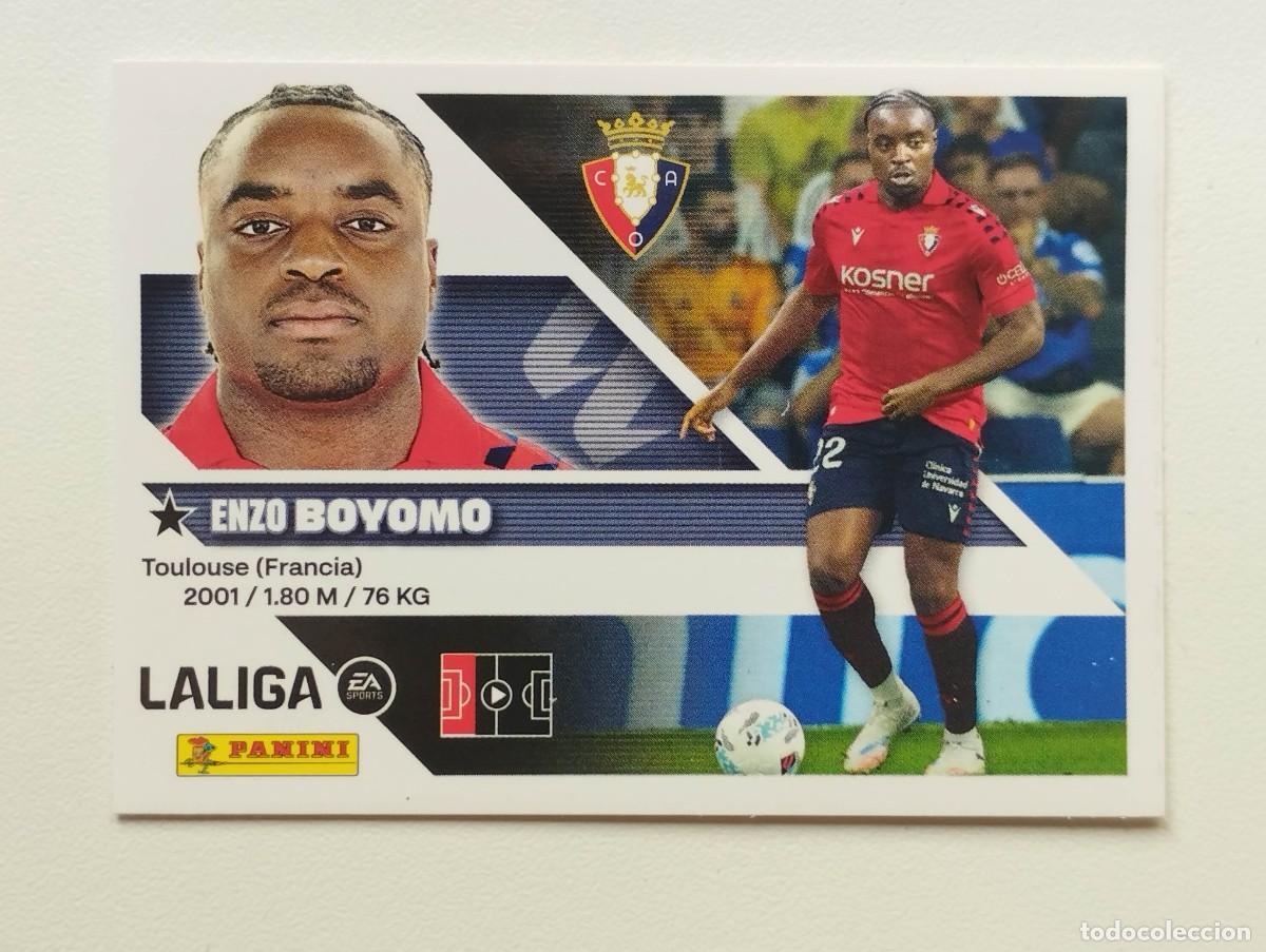 Cromos de f&uacute;tbol: CROMO STICKER COLECCIONES ESTE PANINI LIGA 2026 2027 26 27 ENZO BOYOMO 6 OSASUNA