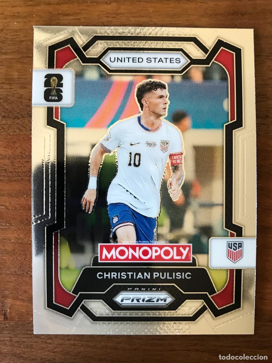 Cromos de f&uacute;tbol: CHRISTIAN PULISIC - ESTADOS UNIDOS - PANINI MONOPOLY PRIZM WORLD CUP - 2026 26