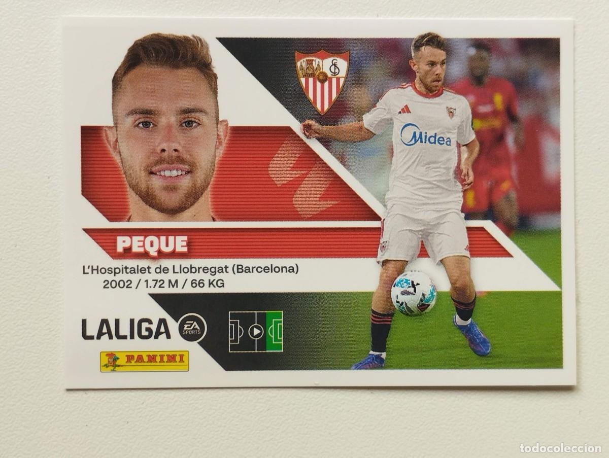 Cromos de f&uacute;tbol: CROMO STICKER COLECCIONES ESTE PANINI LIGA 2026 2027 26 27 PEQUE 17 SEVILLA