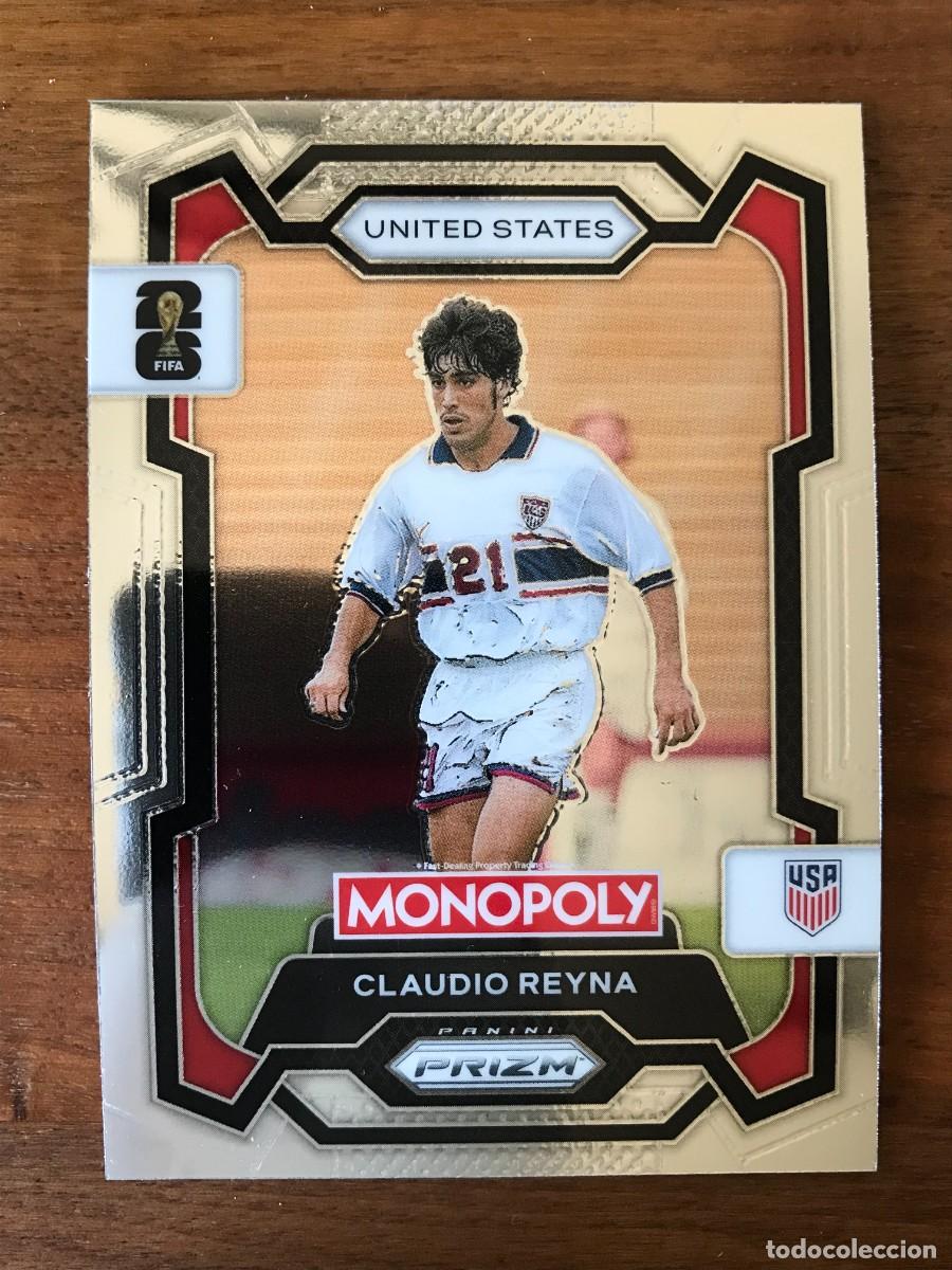Fu&szlig;ball-Sticker: CLAUDIO REYNA - ESTADOS UNIDOS - PANINI MONOPOLY PRIZM WORLD CUP - 2026 26