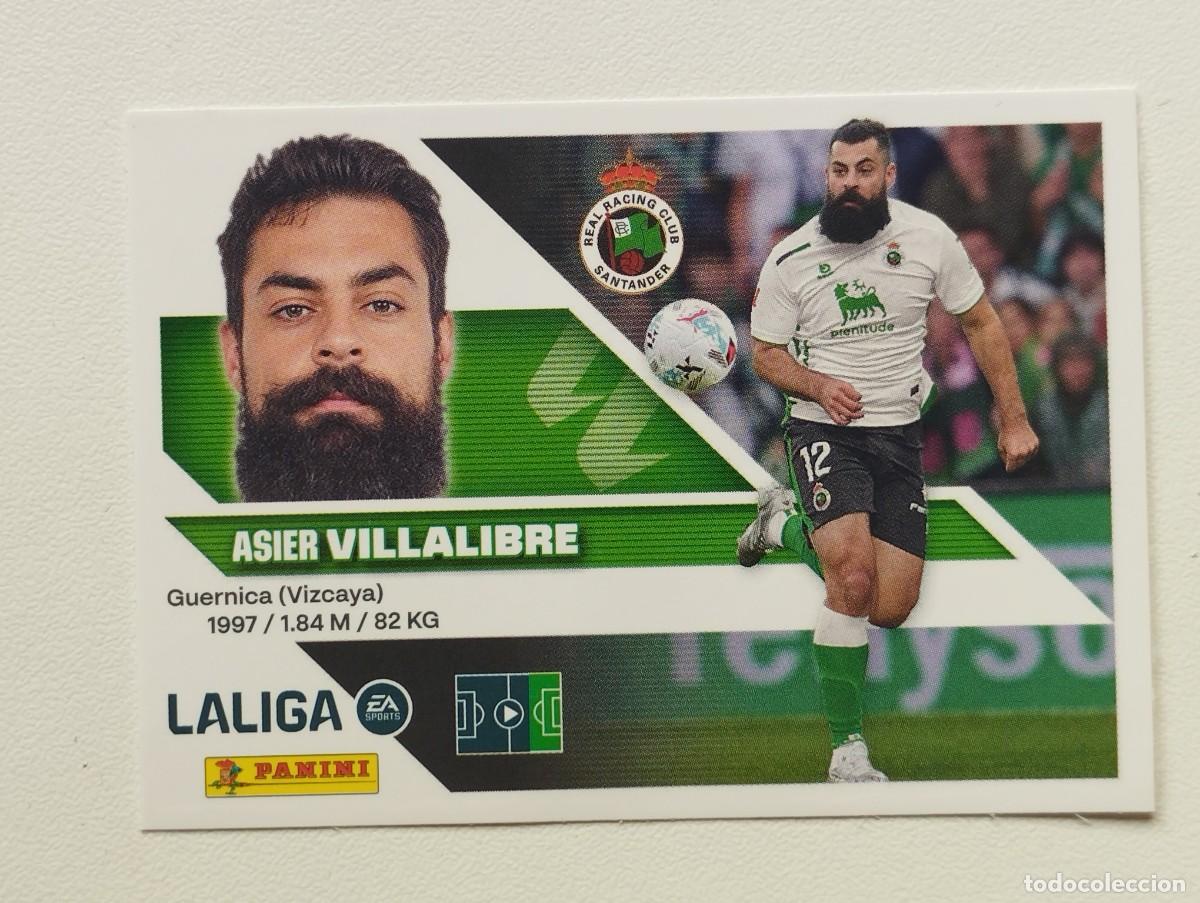Fu&szlig;ball-Sticker: CROMO STICKER COLECCIONES ESTE PANINI LIGA 2026 2027 26 27 VILLALIBRE 20 RACING SANTANDER