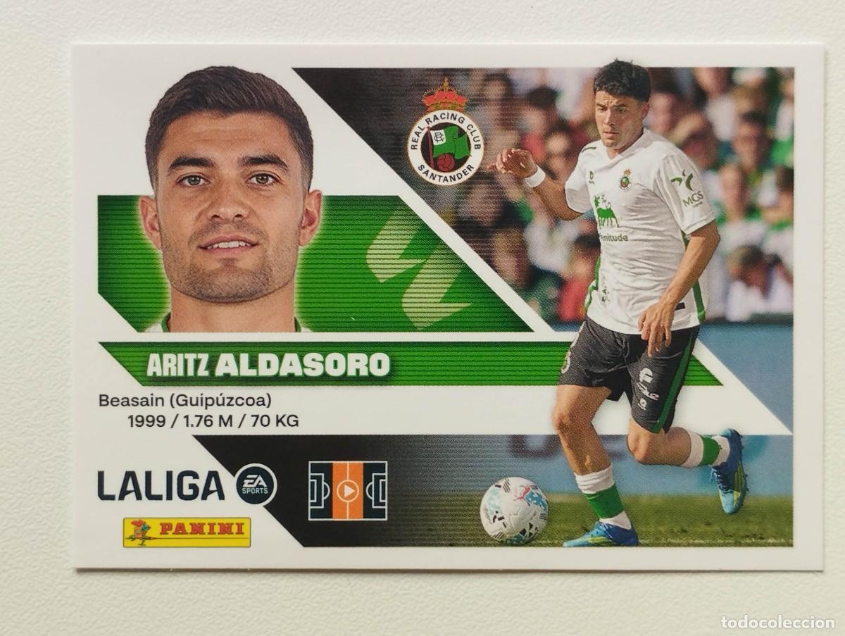 Fu&szlig;ball-Sticker: CROMO STICKER COLECCIONES ESTE PANINI LIGA 2026 2027 26 27 ARITZ ALDASORO RACING SANTANDER