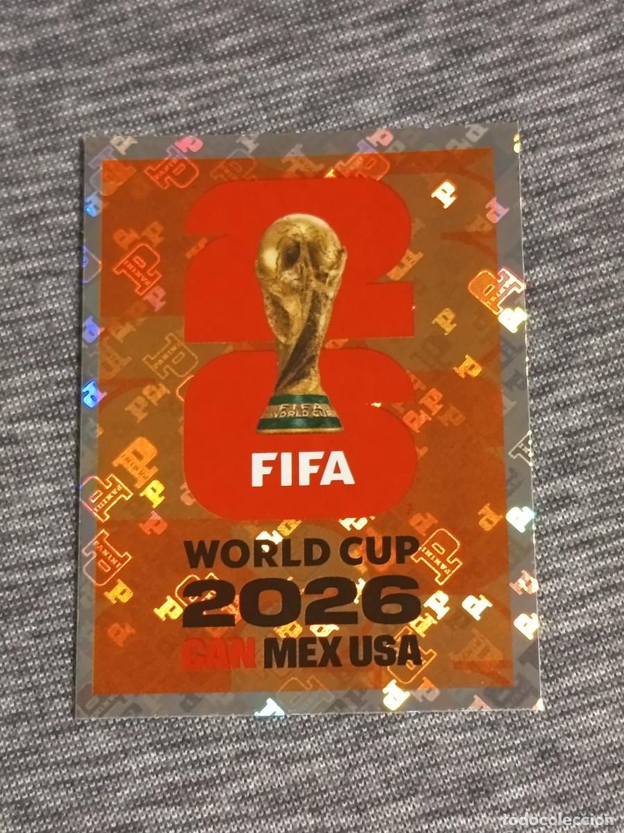 Cromos de f&uacute;tbol: LOGO COPA DEL MUNDO FWC 6 STICKER MUNDIAL 2026 PANINI FIFA WORLD CUP NUEVO