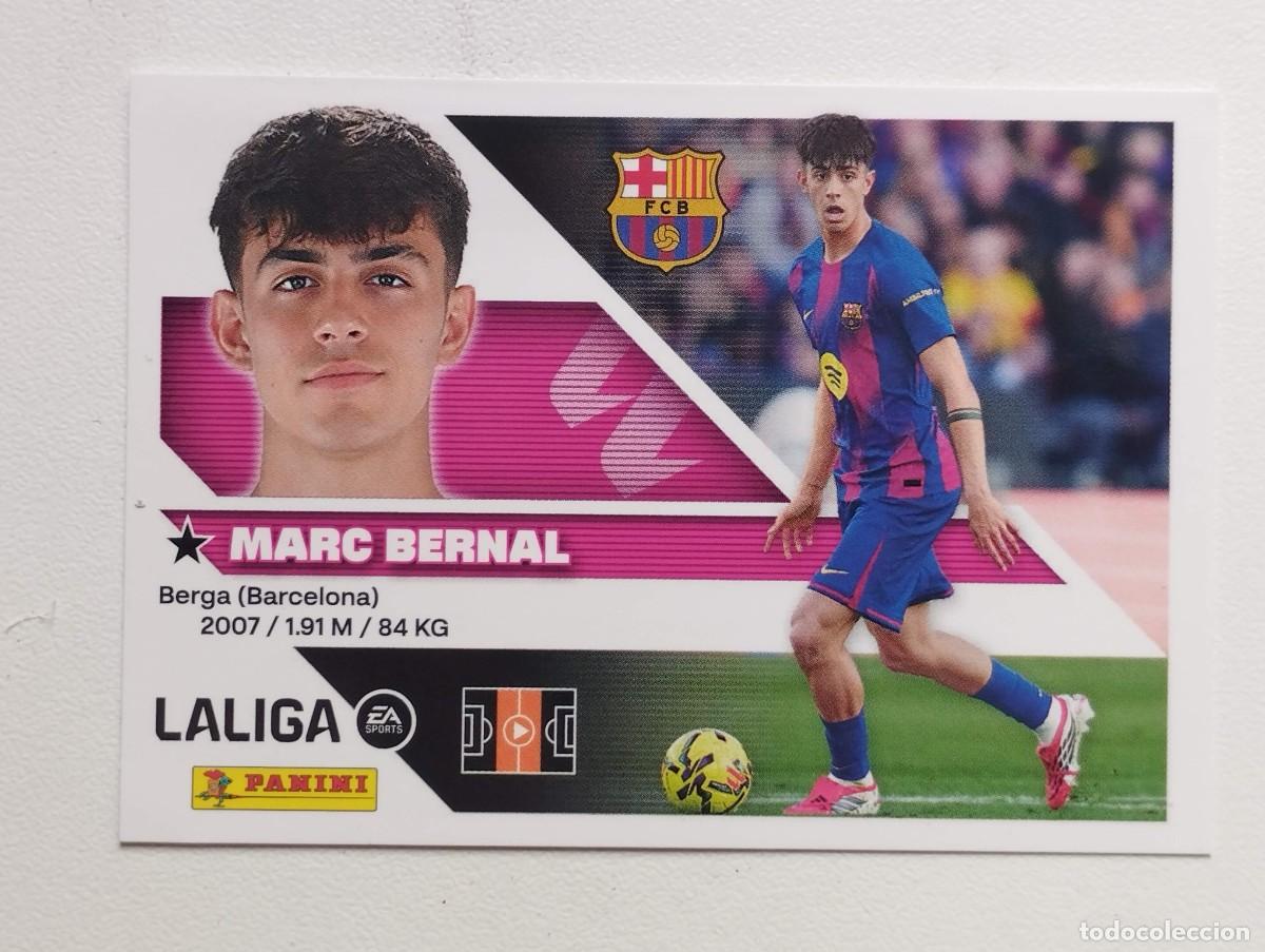 Figurine di Calcio: CROMO STICKER COLECCIONES ESTE PANINI LIGA 2026 2027 26 27 MARC BERNAL 14 BARCELONA